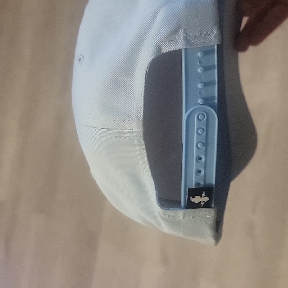 Light Blue Baseball Cap with Embroidery - Picture 4 of 4